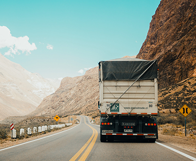 rastreador de caminhão